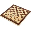 Шахматы шашки нарды 3 в 1 набор настольных игр деревянные Xinliye W7722B
 29см x 29см х 2см