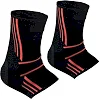 Бандажи на голеностоп POWER SYSTEM PS-6022 Ankle Support Evo Black/Orange (пара)