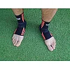 Бандажи на голеностоп POWER SYSTEM PS-6022 Ankle Support Evo Black/Orange (пара)