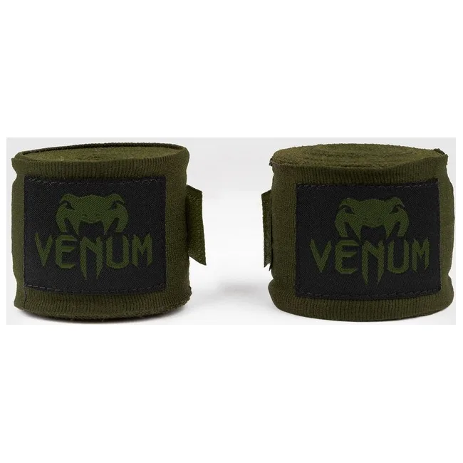 Боксерские бинты Venum Kontact Boxing - 4m Khaki Black