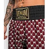 Боксерские шорты VENUM Monogram Boxing Short Black Burgundy