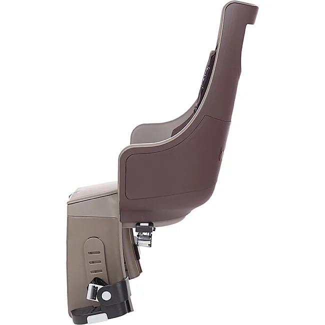 Детское кресло на велосипед BOBIKE Exclusive maxi Plus Carrier LED / Toffee Brown