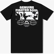 Футболка мужская MANTO FIGHTER SOUL black onyx