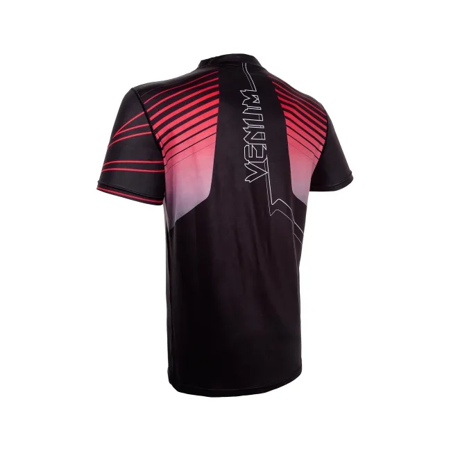 Футболка Venum Sharp 3.0 Dry Tech T-shirt Black Red