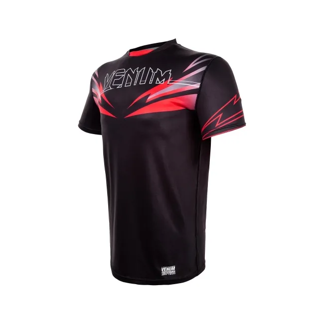 Футболка Venum Sharp 3.0 Dry Tech T-shirt Black Red