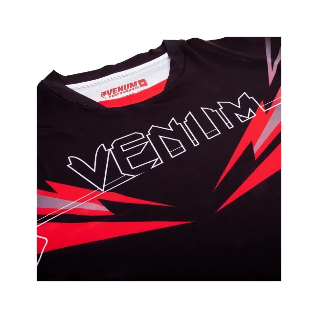 Футболка Venum Sharp 3.0 Dry Tech T-shirt Black Red