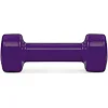 Гантели виниловые POWERPLAY 4125 Achilles 2x2.5кг. Фиолетовые (пара - 2шт)