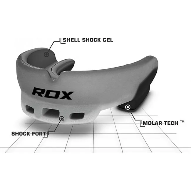 Капа для бокса RDX GEL 3D Elite Grey