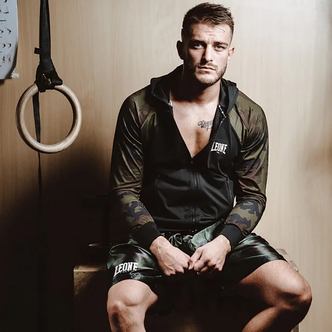 Кофта спортивная LEONE CAMO S