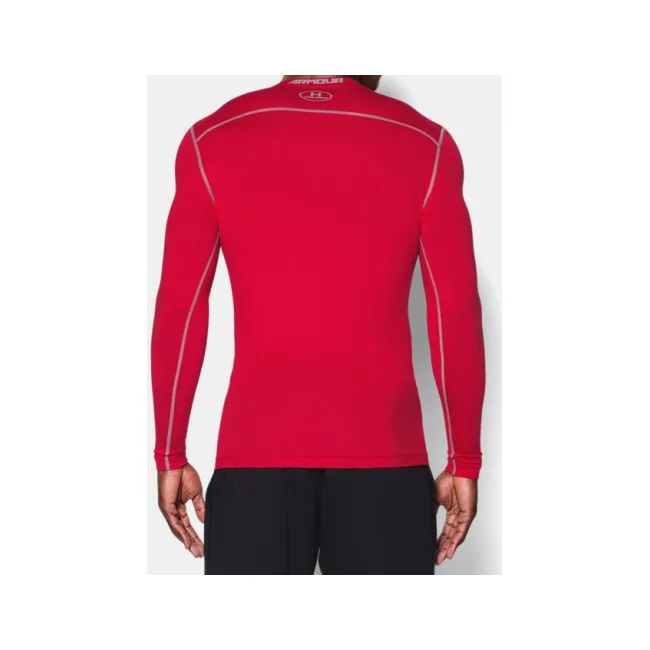 Компресійна футболка Under Armour ColdGear® Armour Compression Crew Long Sleeve Red