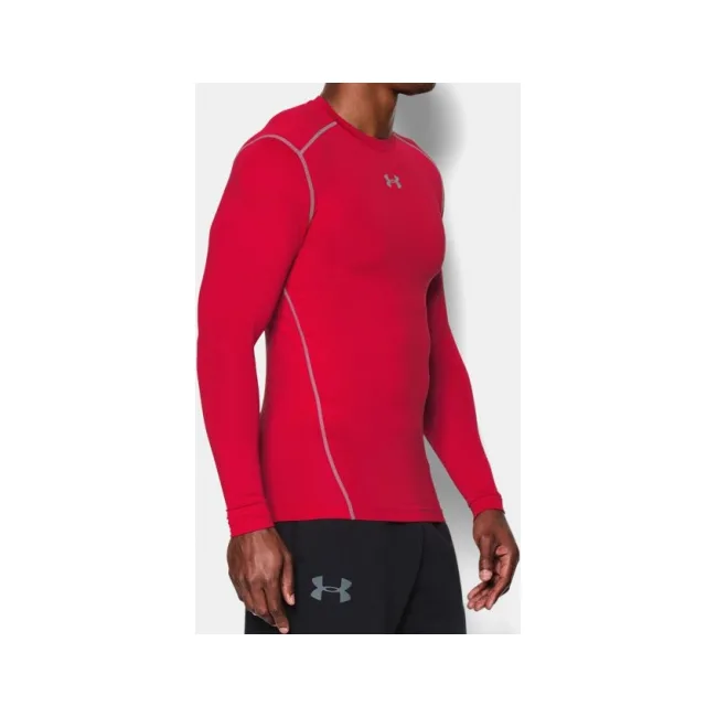 Компресійна футболка Under Armour ColdGear® Armour Compression Crew Long Sleeve Red