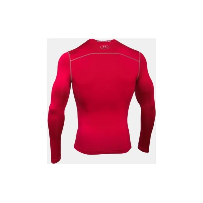 Компресійна футболка Under Armour ColdGear® Armour Compression Crew Long Sleeve Red