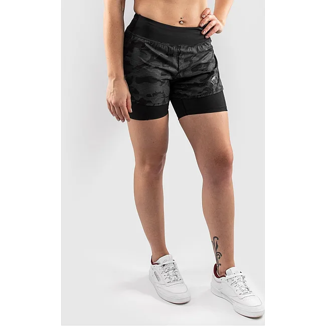 Компрессионные шорты VENUM Defender Hybrid Black Black