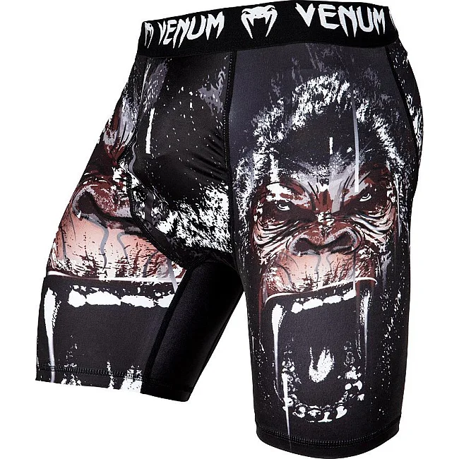 Компрессионные шорты Venum Gorilla Vale Tudo Shorts Black