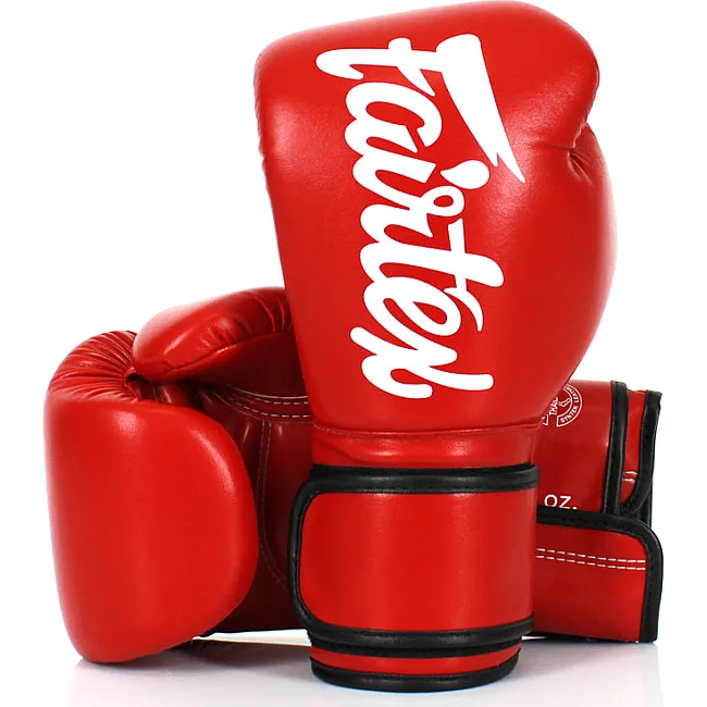 Рукавички дитячі для боксу FAIRTEX BGV14 Black Red