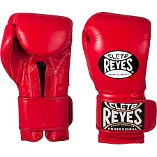 Перчатки для бокса CLETO REYES Leather Contact Cl ure Red