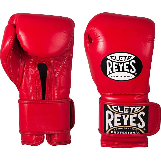 Перчатки для бокса CLETO REYES Leather Contact Cl ure Red