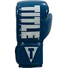 Перчатки для бокса эластичные TITLE Boxing Inferno Intensity Blue White