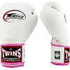 Перчатки для бокса TWINS Velcro Mesh Edition BGVLA1 White Pink