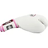 Перчатки для бокса TWINS Velcro Mesh Edition BGVLA1 White Pink