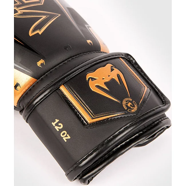 Рукавички боксу VENUM Elite Evo Black Bronze