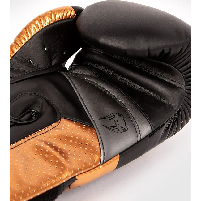 Рукавички боксу VENUM Elite Evo Black Bronze