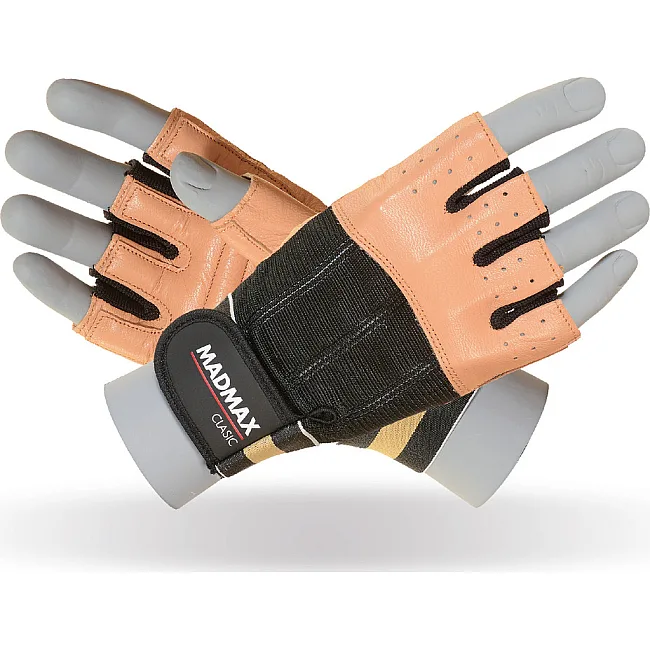 Рукавиці для фітнесу MADMAX MFG-248 Clasic Brown