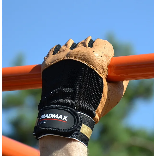 Рукавиці для фітнесу MADMAX MFG-248 Clasic Brown