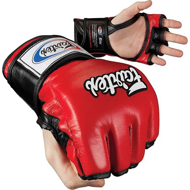 Перчатки ММА Fairtex Ultimate Combat Red