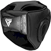 Шлем для бокса RDX T1 with Removable Face Cage Black