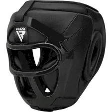 Шлем для бокса RDX T1 with Removable Face Cage Black