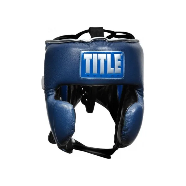 Шлем для бокса TITLE Boxing Royalty Leather Training
