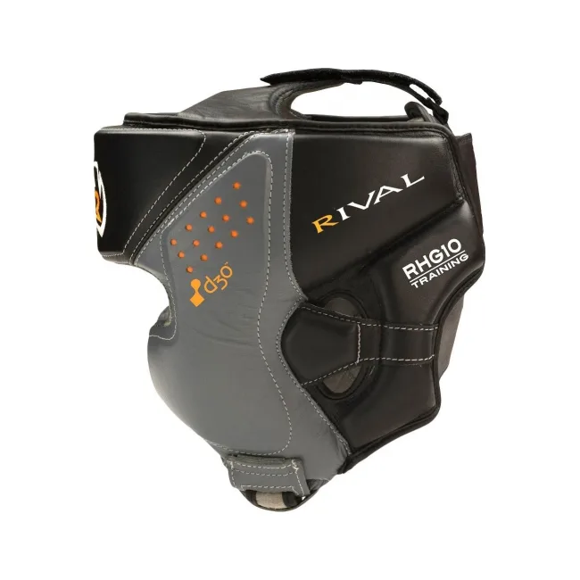  Тренировочный шлем Rival D3O Intelli-Shock Pro Black-Grey