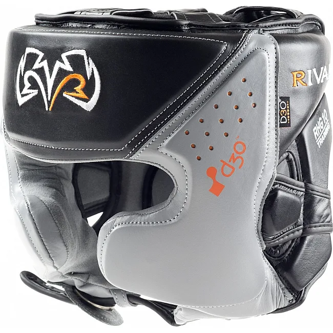  Тренировочный шлем Rival D3O Intelli-Shock Pro Black-Grey