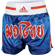 Шорти для тайського боксу Adidas (синій-червоний, ADISTH02)