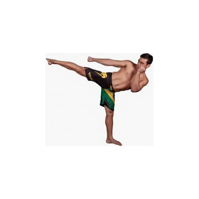 Шорты ММА VENUM Brazilian Flag - Black