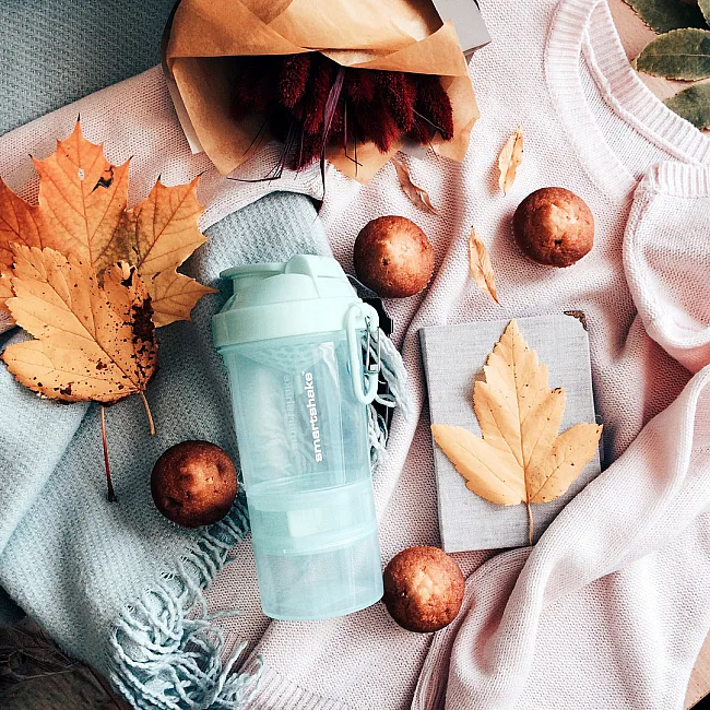 Спортивный шейкер SMARTSHAKE Original2GO 600мл Mint Green