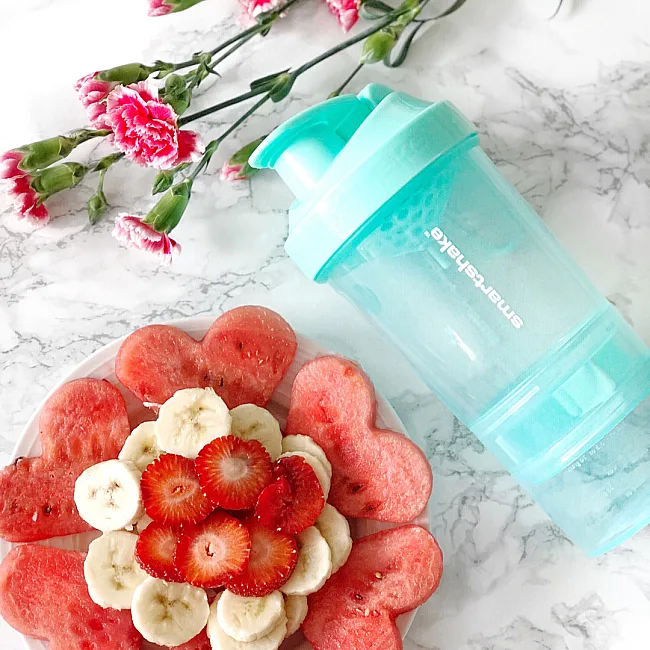 Спортивный шейкер SMARTSHAKE Original2GO 600мл Mint Green