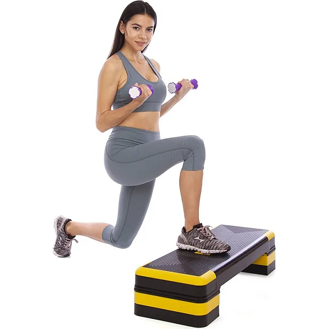 Степ-платформа SP-SPORT FI-1574 90x34x10-20см