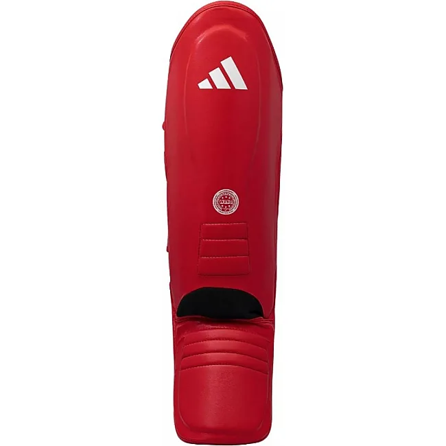Защита голени и стопы с лицензией Wako Semi Contact | красная | ADIDAS WAKOGSS11