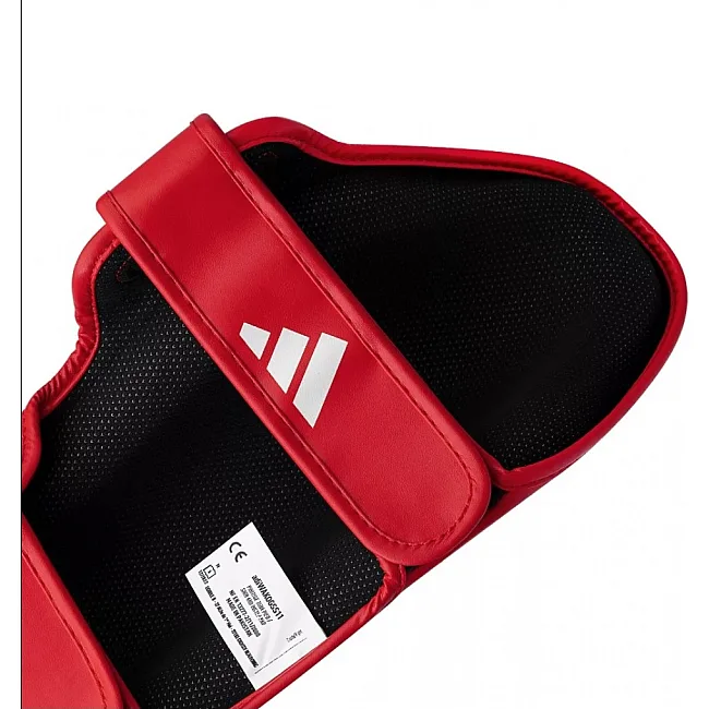 Защита голени и стопы с лицензией Wako Semi Contact | красная | ADIDAS WAKOGSS11