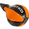 Боксерская груша каплевидная набивная SPORTKO GP-1 50x24см (Черный-белый)