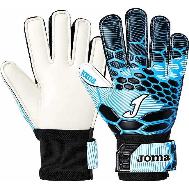 Детские вратарские перчатки JOMA CALCIO 401950-701 (Синий-черный)