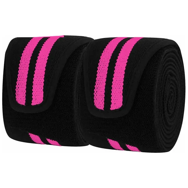 Бинти на коліна RDX K2 GYM Knee Wrap PINK PRO
