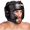 Шолом для боксу в мексиканському стилі PU MAXXMMA GBH01 (Червоний)