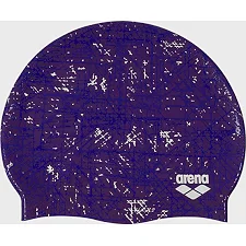 Шапка для плавания Arena PRINT 2 фиолетовый One Size