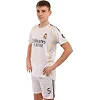 Футбольная форма детская с символикой клуба REAL MADRID BELLINGHAM 5 домашняя 2026 SP-SPORT CO-7341 (Белый)