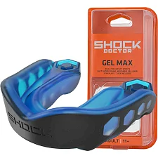 Капа Shock Doctor Gel Max детская (возраст до 10) Black/Blue (art. 6100-BB-YTR)