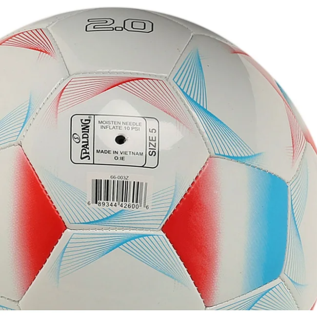 Футбольный мяч SPALDING 2.0 66003Z (Белый-голубой)