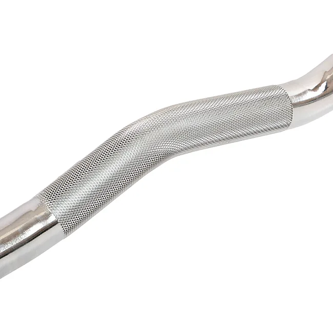 Штанга нерозбірна з фіксованою вагою вигнута PEV HAMMER STRENGHT TA-9978-50 (Чорний)